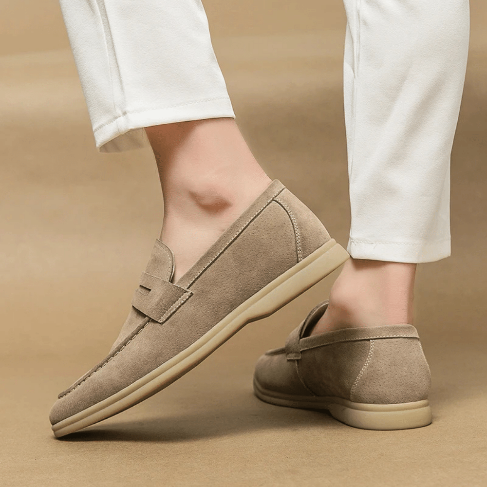 Leather Moccasin Loafer for Men Liverpool Verno