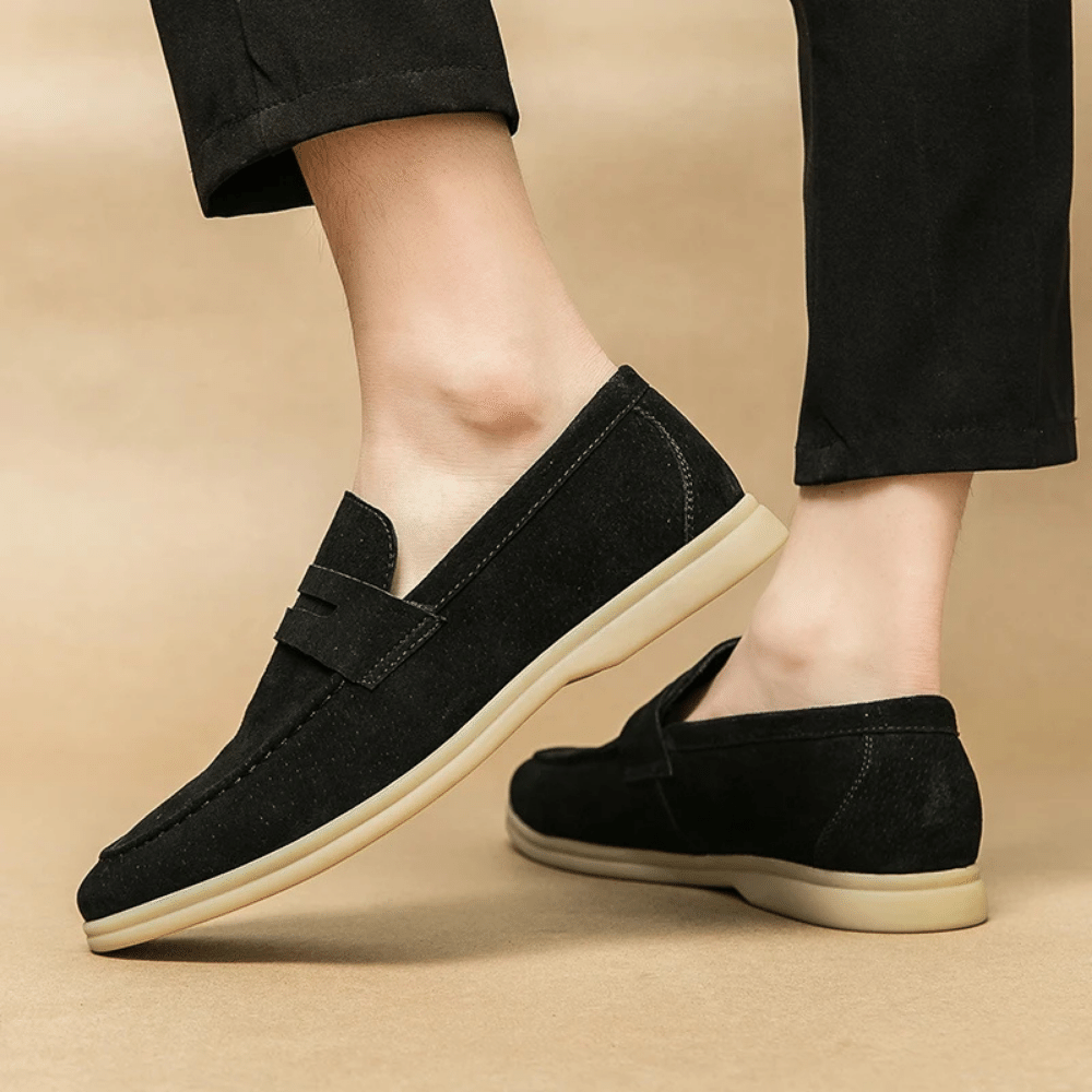 Leather Moccasin Loafer for Men Liverpool Verno