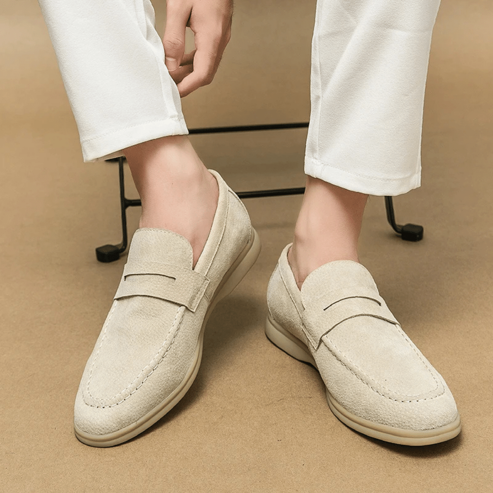 Leather Moccasin Loafer for Men Liverpool Verno