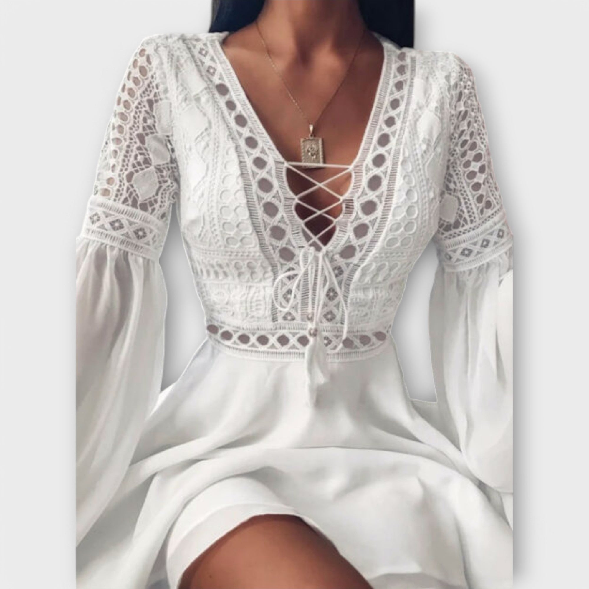 Skadi - Short Boho Dress