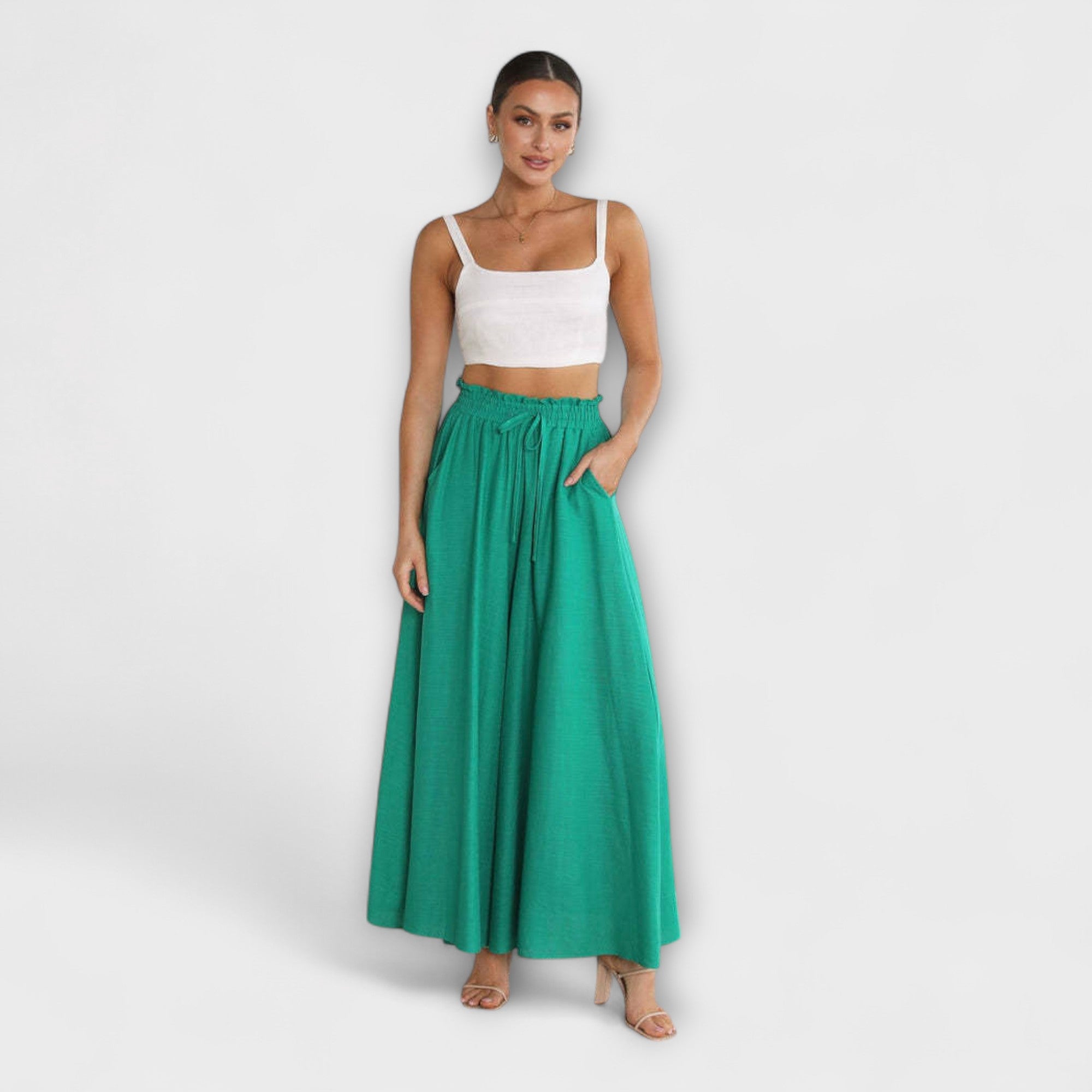 Oralith - Comfortable Pleated Trousers