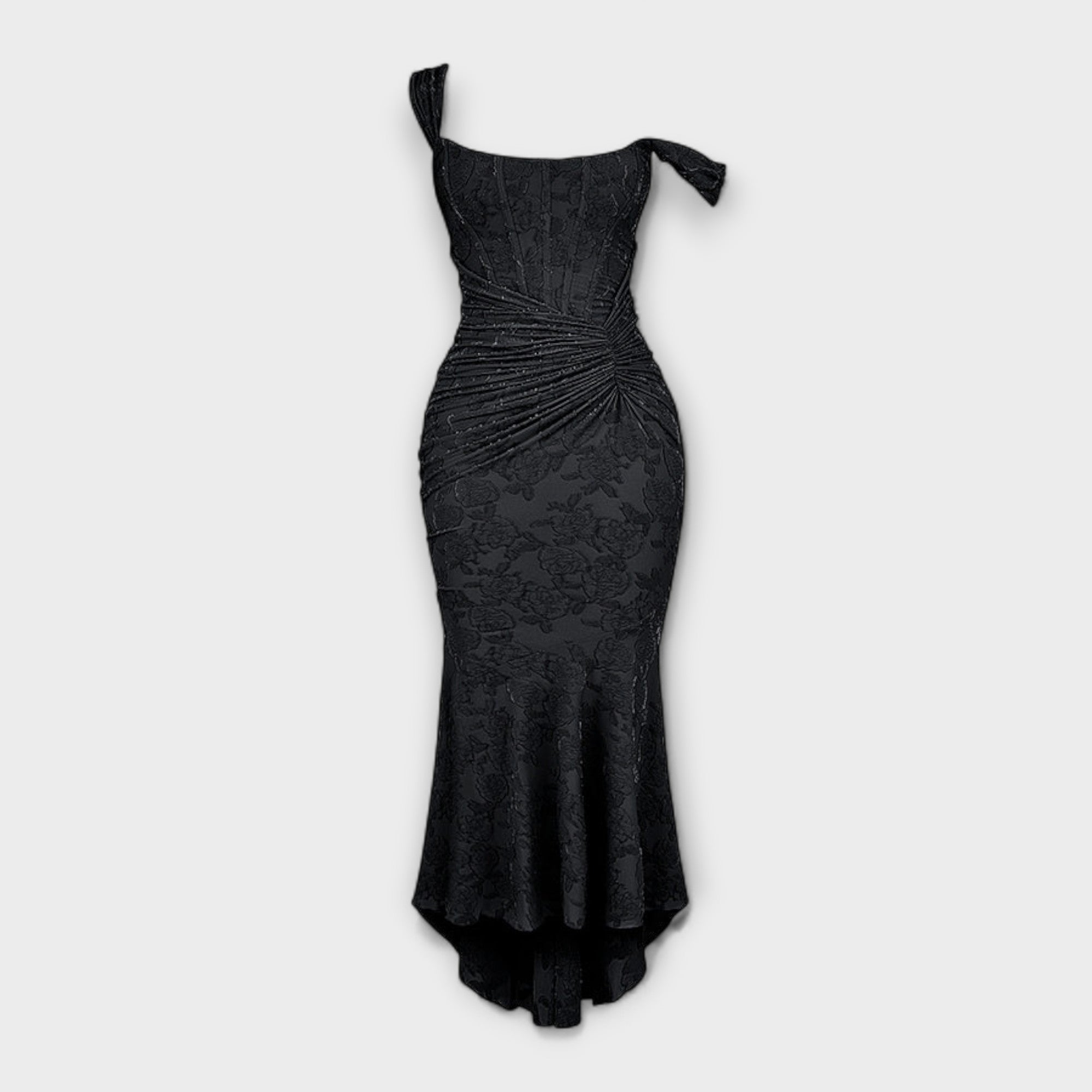 Renske - Long dress with an elegant and sophisticated bodice