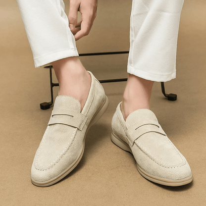 Leather Moccasin Loafer for Men Liverpool Verno