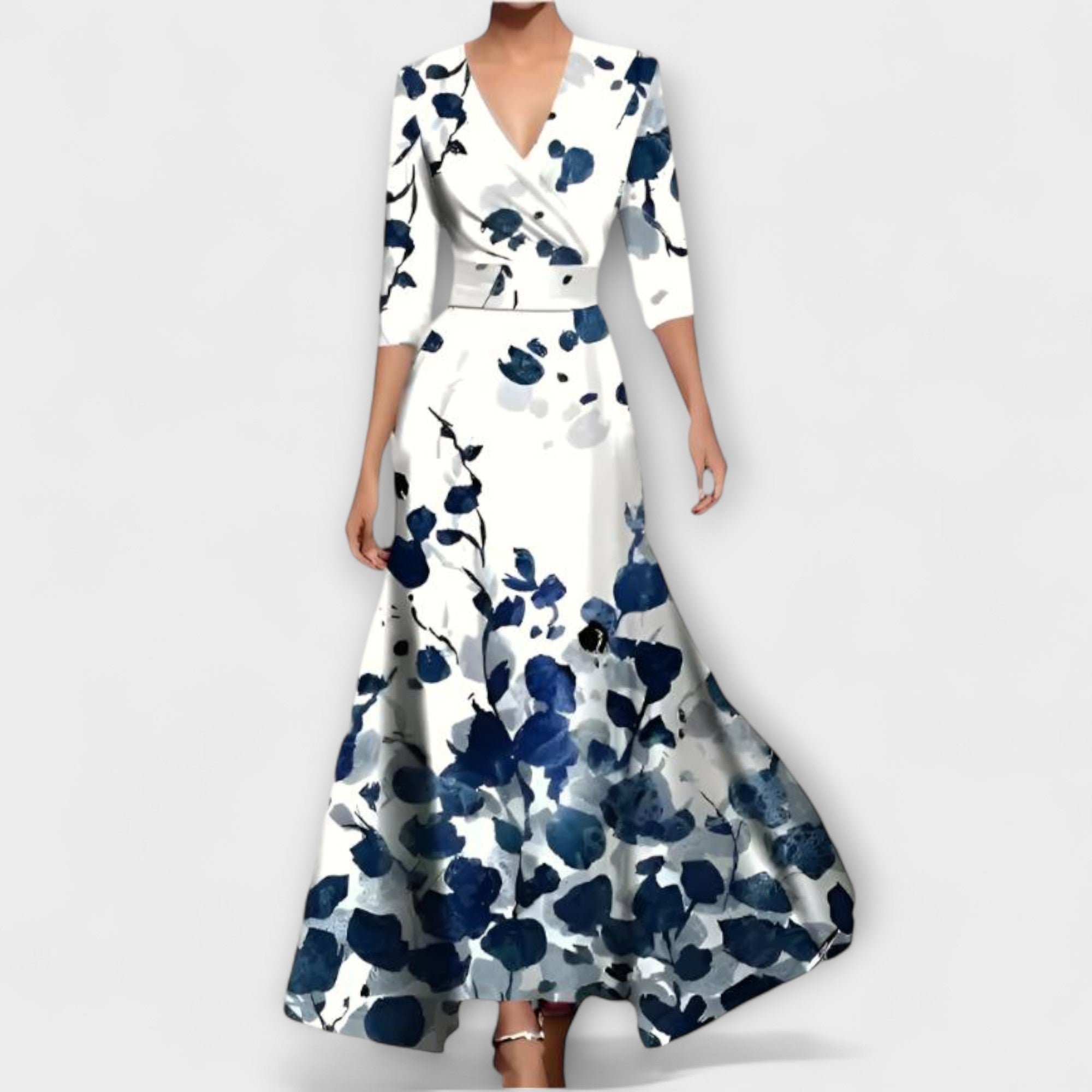Alma - Elegant Dress with Sleeves
