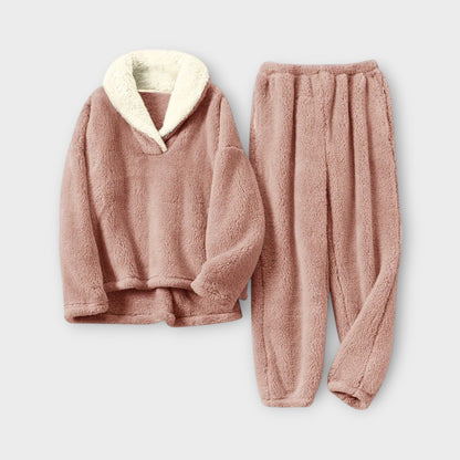 Mia Flannel Loungewear Set