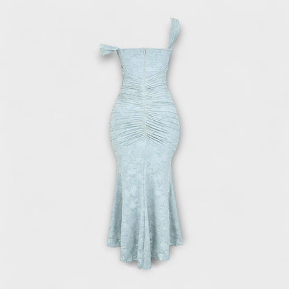 Renske - Long dress with an elegant and sophisticated bodice